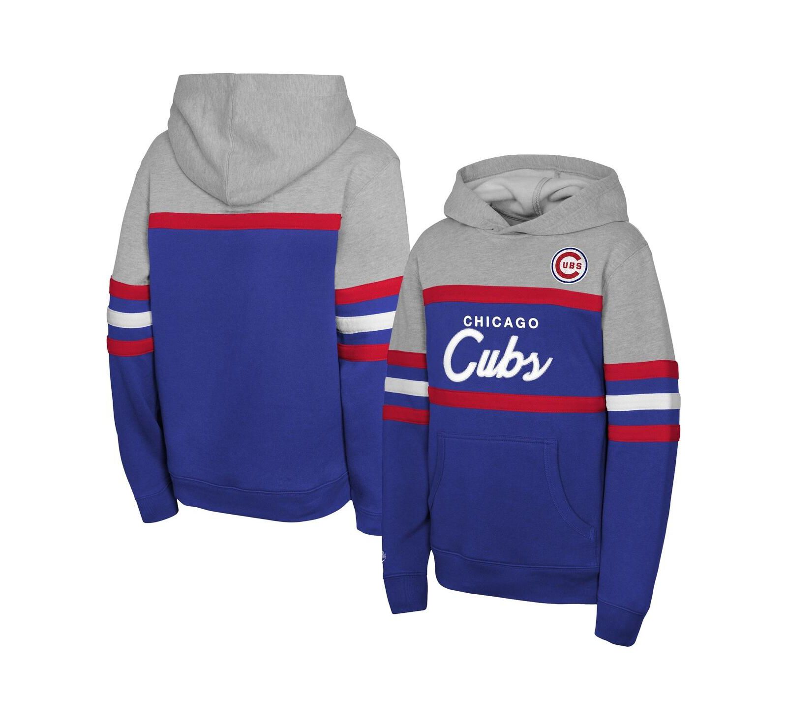 Худи Mitchell & Ness для мальчиков и девочек, Chicago Cubs Cooperstown Head Coach