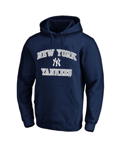 Fanatics Мужское худи Heart Soul Navy New York Yankees Big & Tall