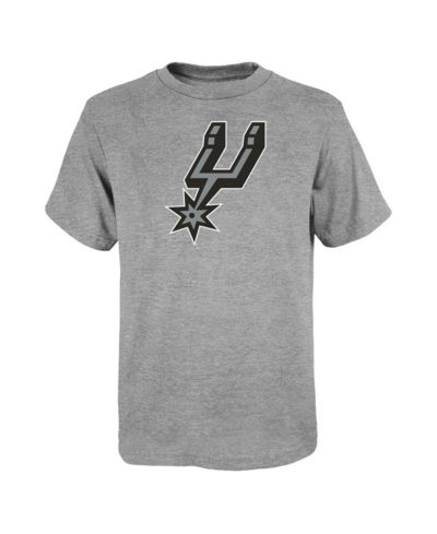 Outerstuff Футболка для мальчиков и девочек San Antonio Spurs Primary Logo, серая