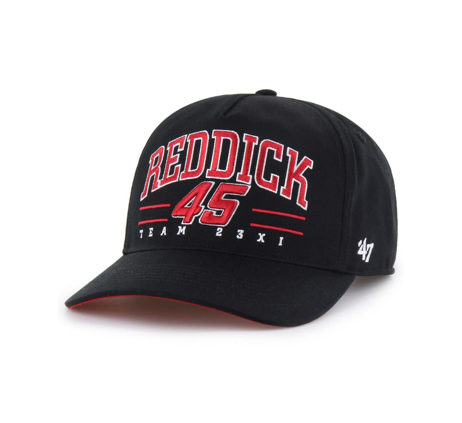 Мужская регулируемая кепка '47 Brand Black Tyler Reddick Roscoe Hitch