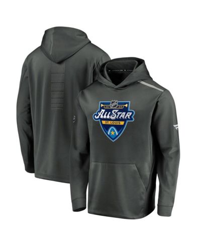 Мужское худи Fanatics Charcoal 2020 NHL All-Star Game Rinkside Pullover