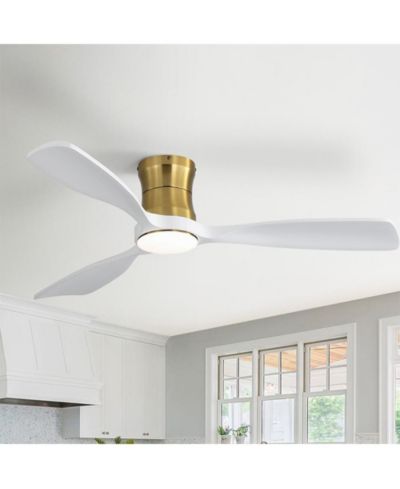 Sofucor 48-inch Modern 3-Blade Ceiling Fan with Light and Remote Control