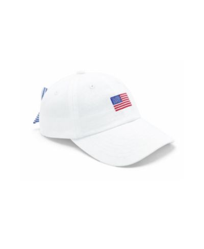 Женская бейсболка Bits and Bows American Flag Bow Baseball Hat
