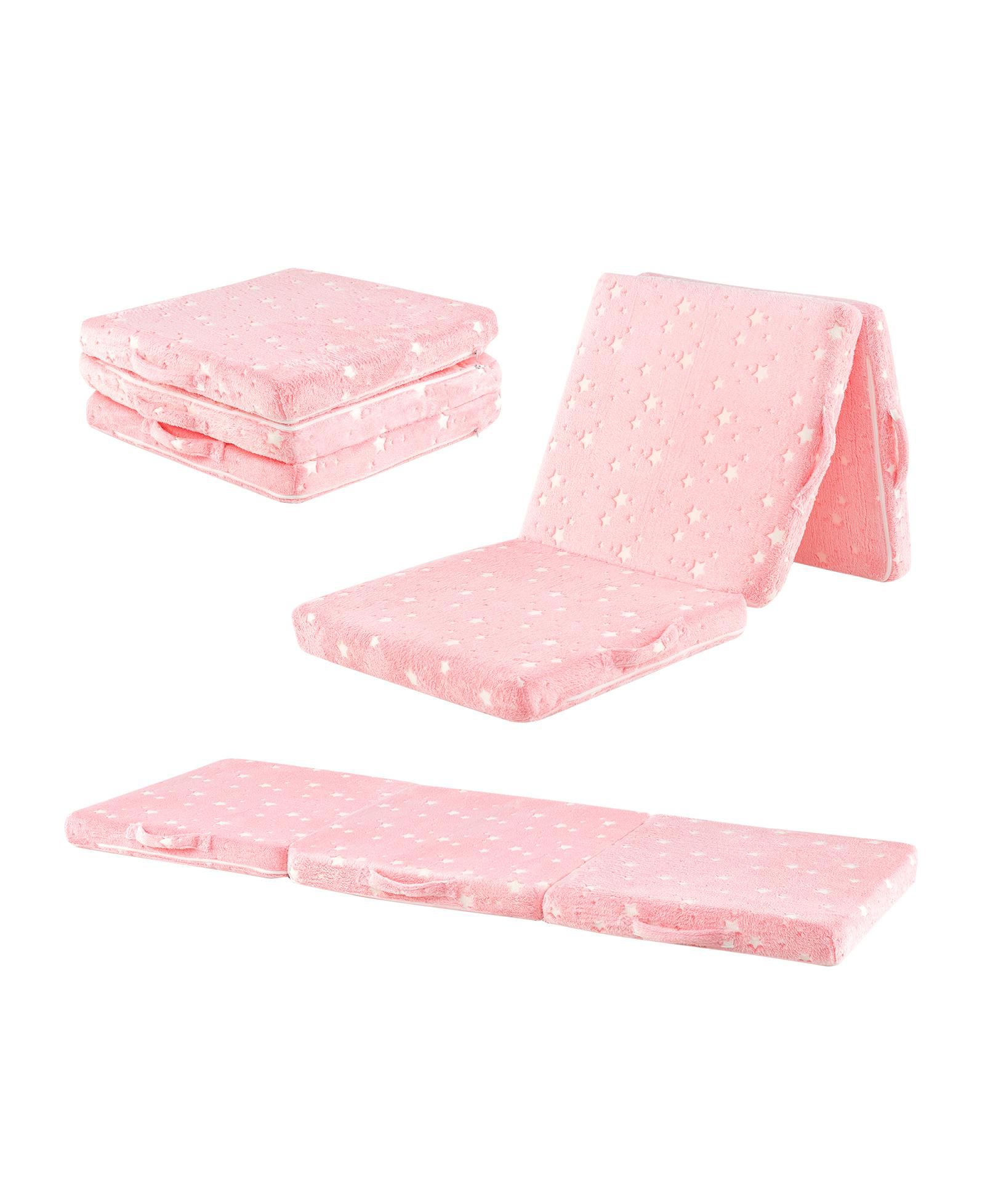 SUGIFT Foldable Floor Mattress for Kids with Washable Cover
