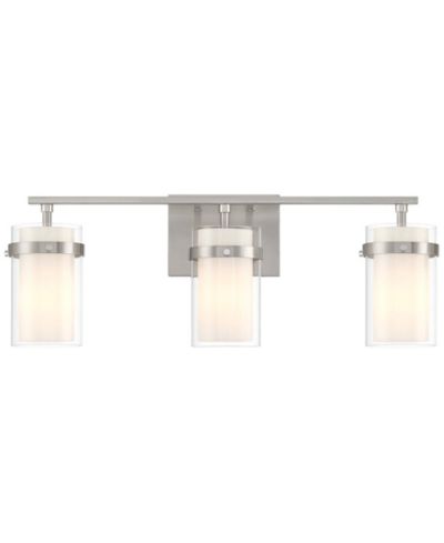 Настенный светильник Possini Euro Design Kazran Modern, Brushed Nickel