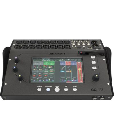 Цифровой микшер Allen & Heath CQ-18T Ultra-Compact 18-Channel с 7" Touchscreen