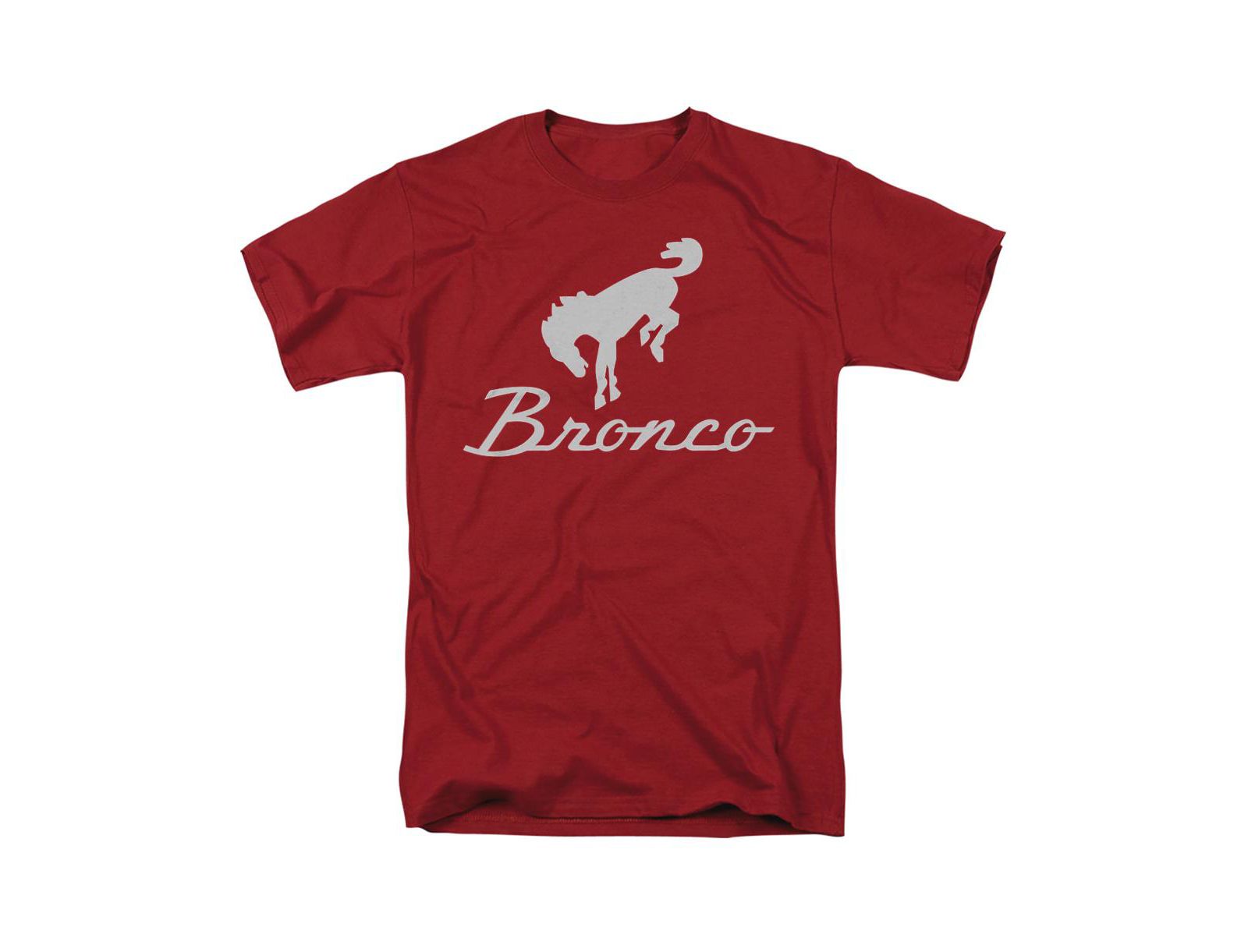 Мужская футболка Logovision Ford Bronco с хромированным логотипом