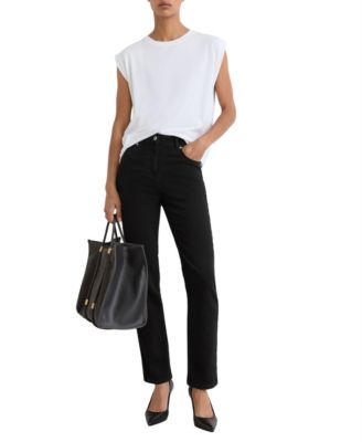 REISS Women's Isabel Mid-Rise Slim-Leg Cotton-Blend Jeans