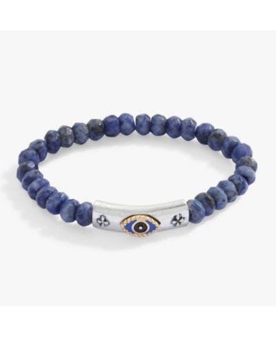 Растягивающийся браслет Alex and Ani Antique Evil Eye