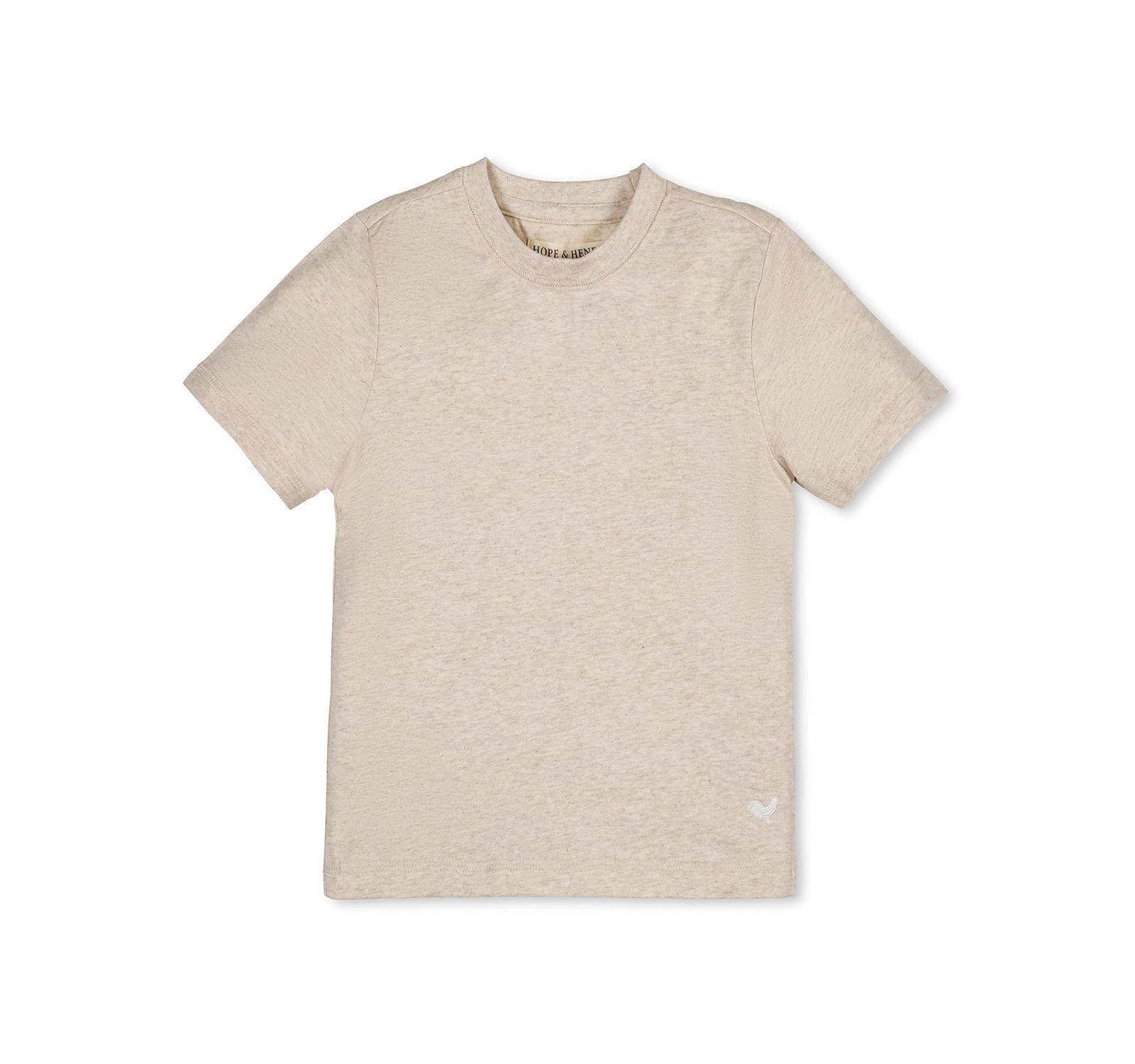 Hope & Henry Toddler Boys Organic Short Sleeve Henley Tee