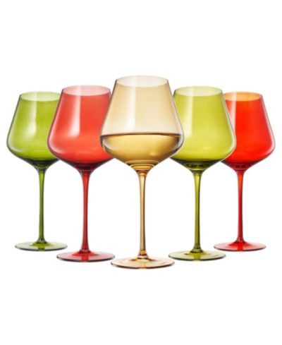 Набор праздничных бокалов для вина The Wine Savant, 5 шт.