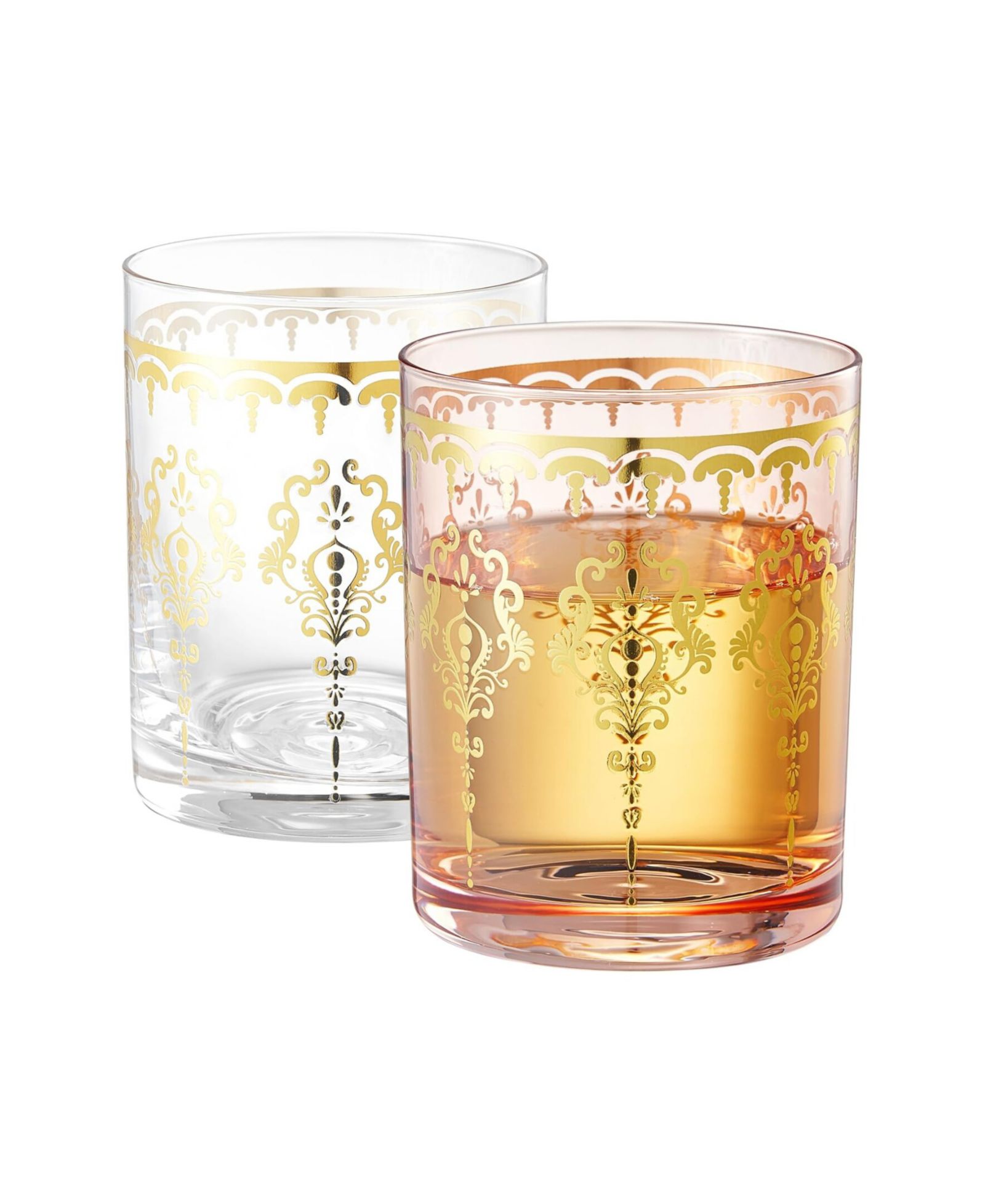 Набор стеклянных стаканов The Wine Savant Moroccan Assorted, 2 шт.