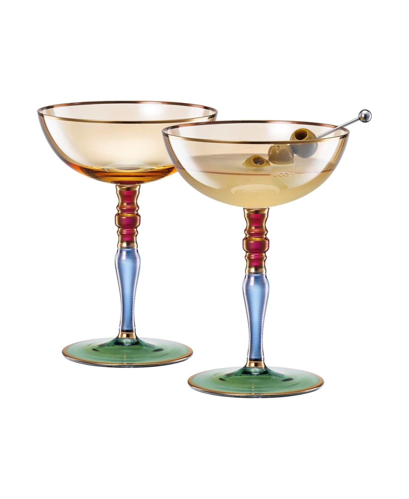 Набор из 2 бокалов The Wine Savant Renaissance Amber Coupe