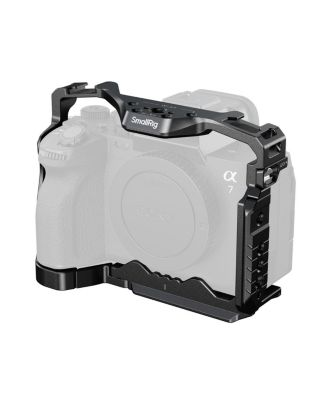 SmallRig 3667C HawkLock Quick Release Full Camera Cage for Sony Alpha 7R V/7 IV/7S III/1/7R IV/7 V, Black