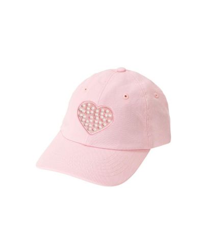 Кепка Sweet Wink Girls Pearl Heart Patch бейсболка