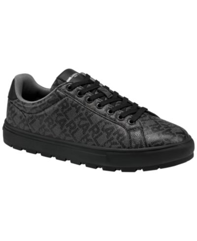 KARL LAGERFELD PARIS мужские кроссовки Fabien All-Over Logo Lace-Up