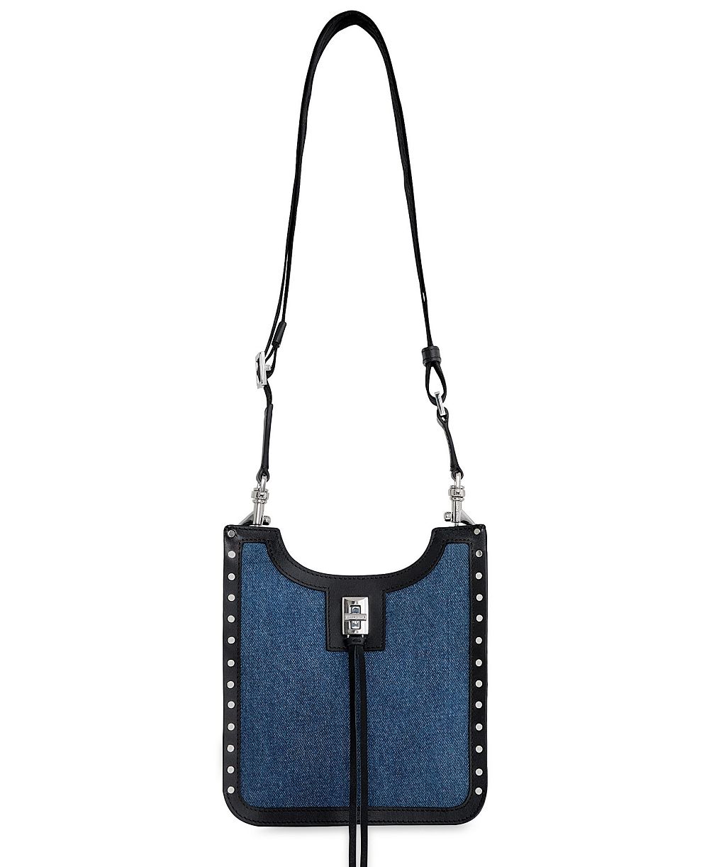 Денимовая сумка через плечо Rebecca Minkoff Darren Mini