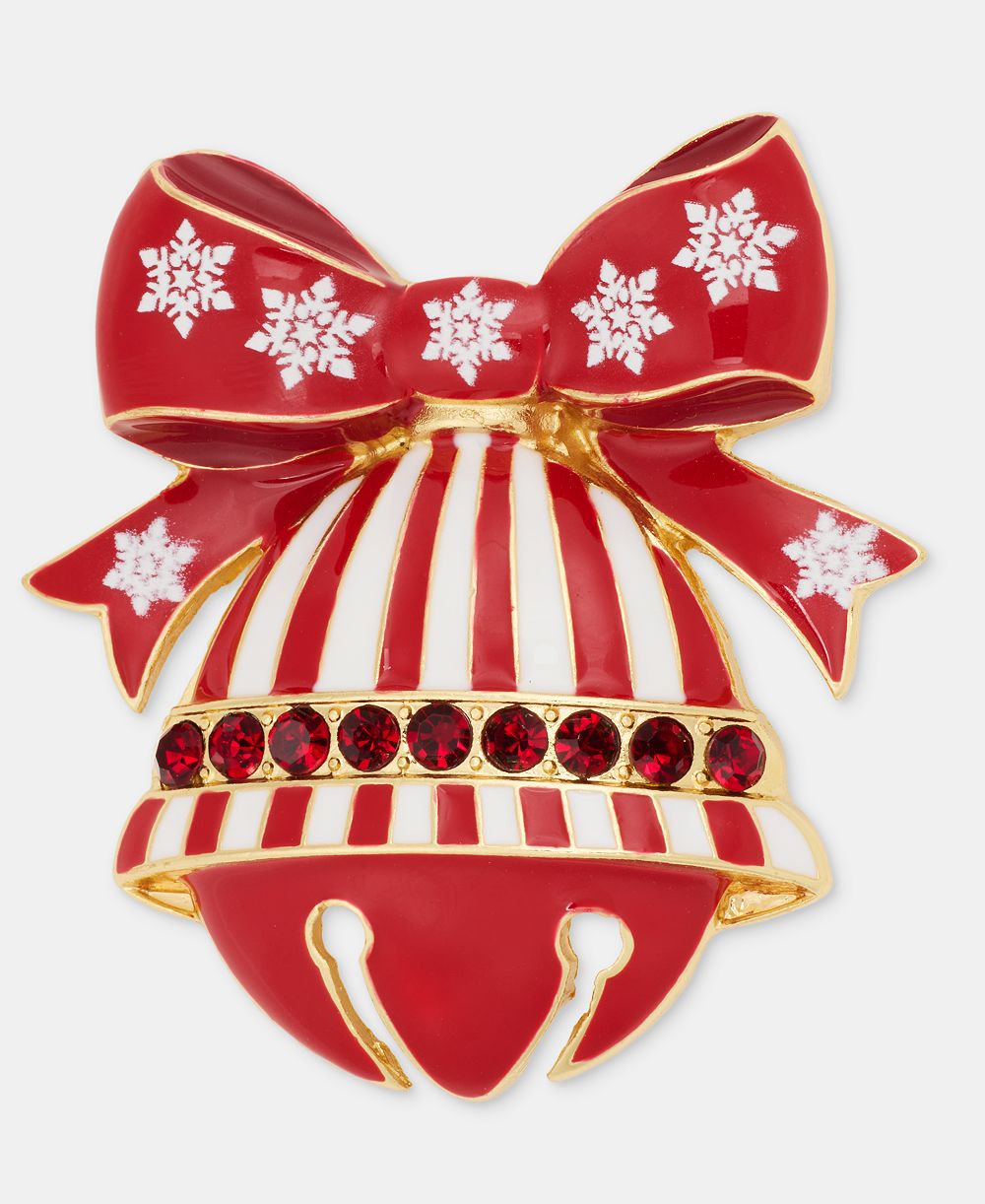 Holiday Lane Значок Red Bow Bell