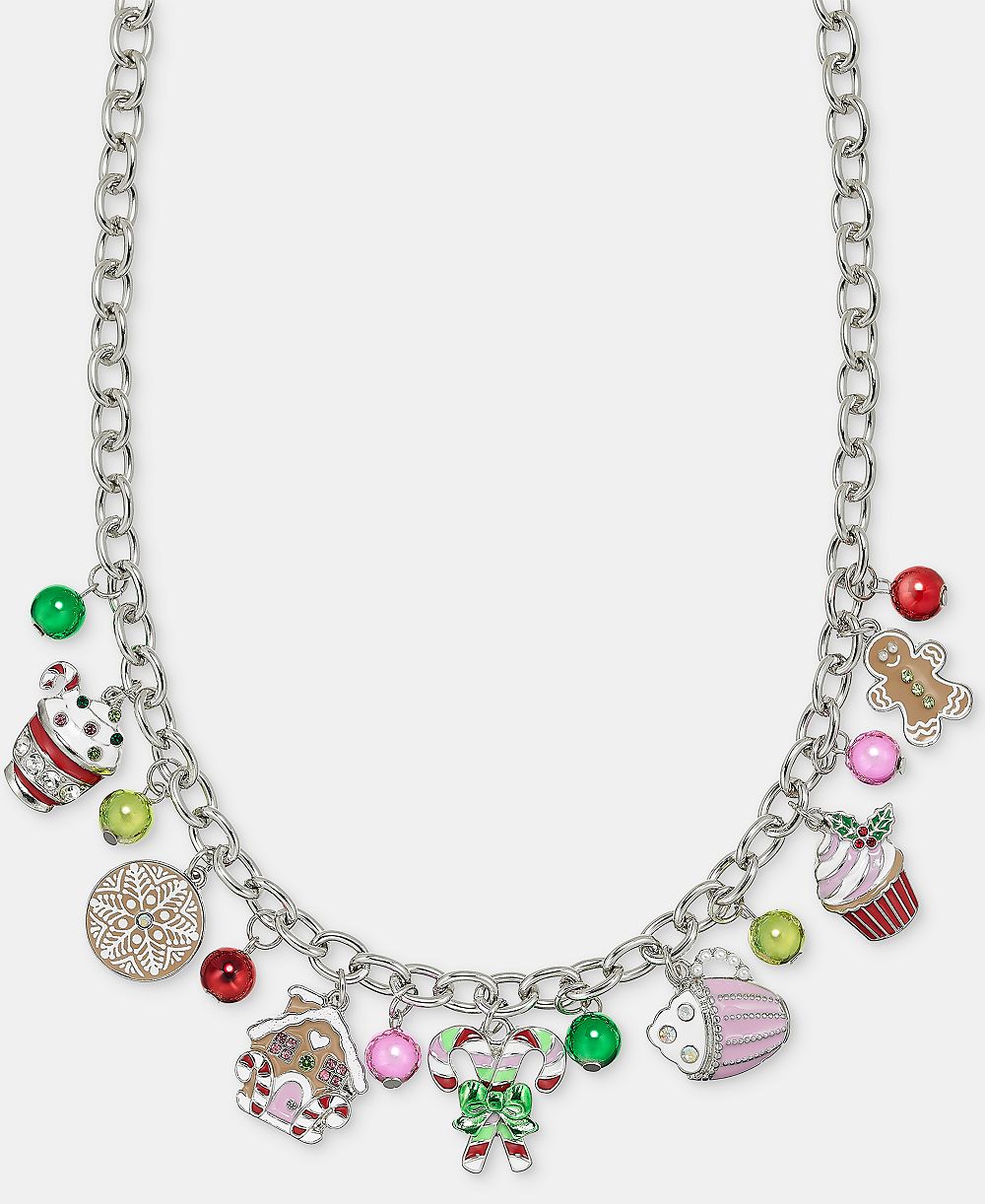 Ожерелье Holiday Lane Treats Statement Charm, 16" + 3" extender