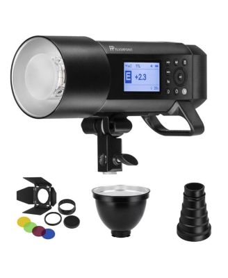 Flashpoint XPLOR 400PRO R2 TTL Battery Monolight Kit, w/Snoot and Reflector