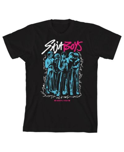 Kpop Demon Hunters Little & Big Boys Saja Youth Crew Neck Short Sleeve T-shirt