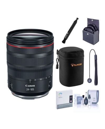 Комплект объектив Canon RF 24-105mm 4 L IS USM с фильтрами и кейсом