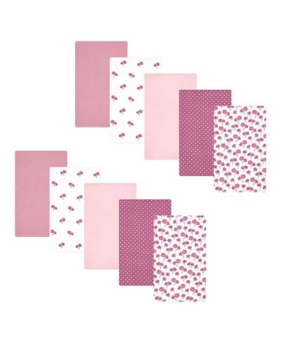 Пеленки Hudson Baby для кормления, 10 шт., Wild Rose Floral
