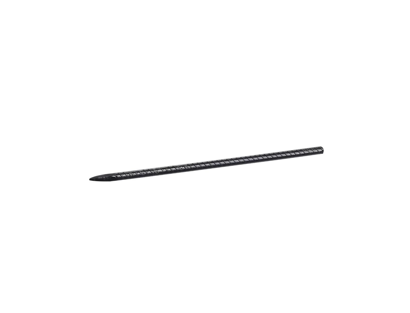 SUGIFT Rebar Stakes 16-Inch Heavy-Duty 0.45 inche Diameter Straight Galvanized Steel Ground Anchors