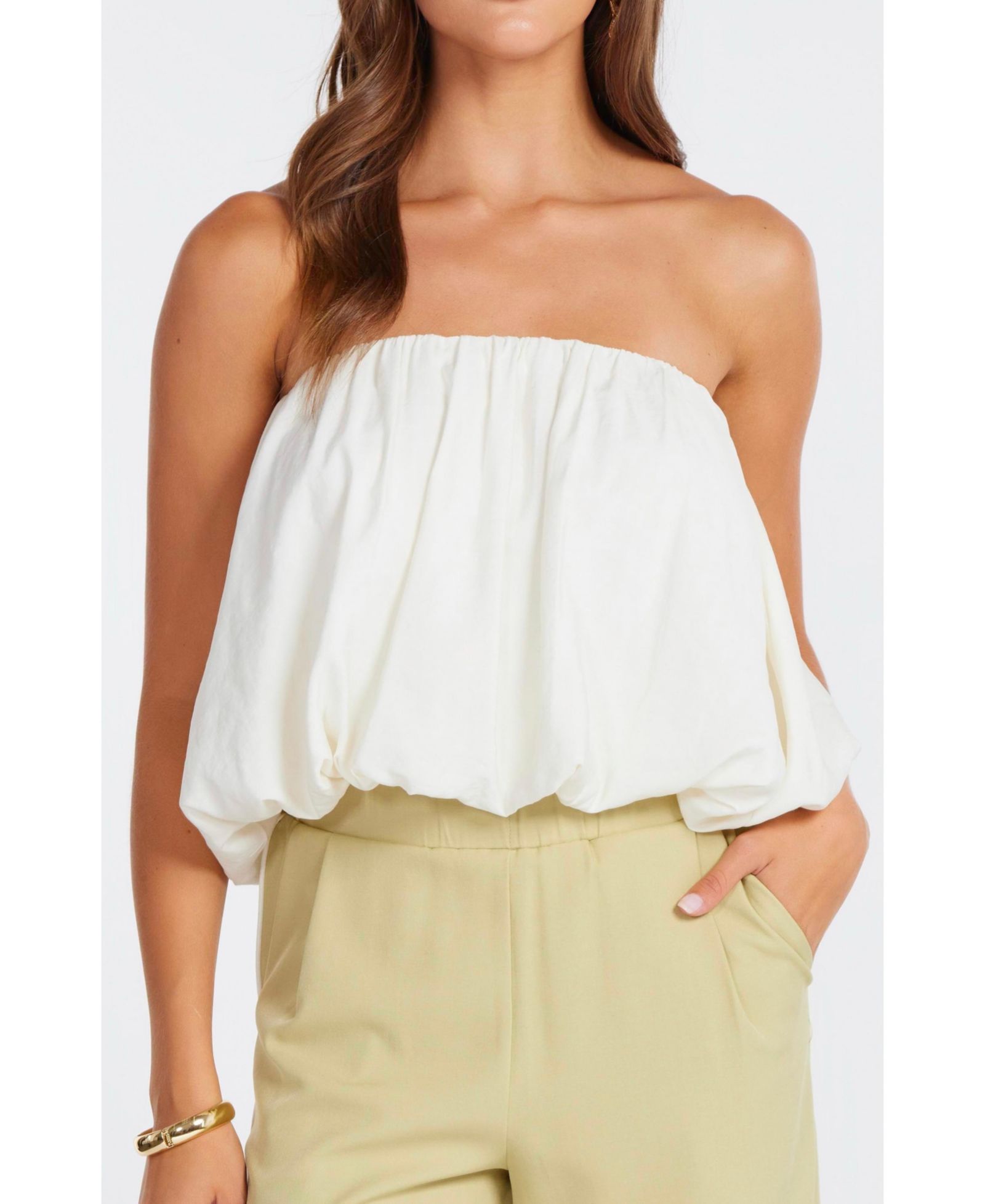 Bishop + Young Women's BISHOP + YOUNG Serene Bubble Solid Top