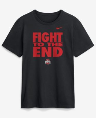 Nike Men's Black Ohio State Buckeyes 2026 Sideline Dri-FIT Slogan T-Shirt