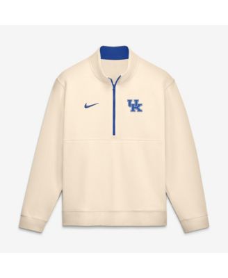Мужской джемпер Nike Cream Kentucky Wildcats Primetime Club Fleece Half-zip Pullover