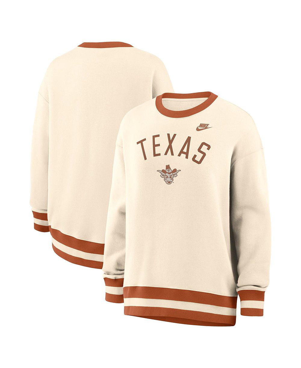 Женский оверсайз флисовый свитшот Nike Texas Longhorns Texas Legacy Phoenix