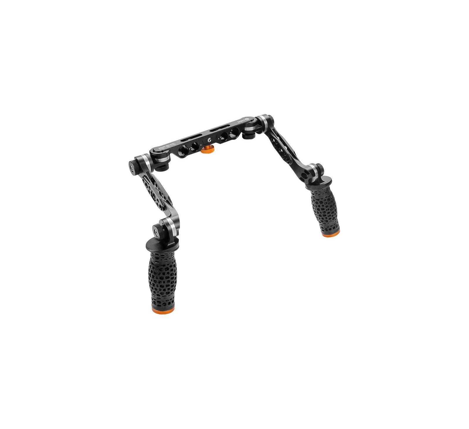 Bright Tangerine Kasbah Hand Grip Kit Compatible with 15mm LWS/19mm Studio Rods