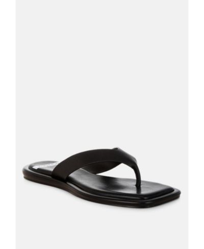Rag and Co Women's Makawi Thong Toe Slip Ons