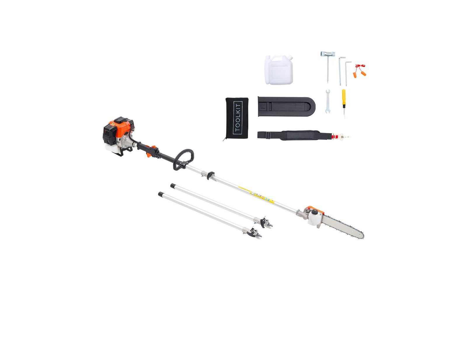 Бензопила на шесте SUGIFT Gas Pole Saw, 43CC, 2-тактная, с режущей шиной 12 дюймов
