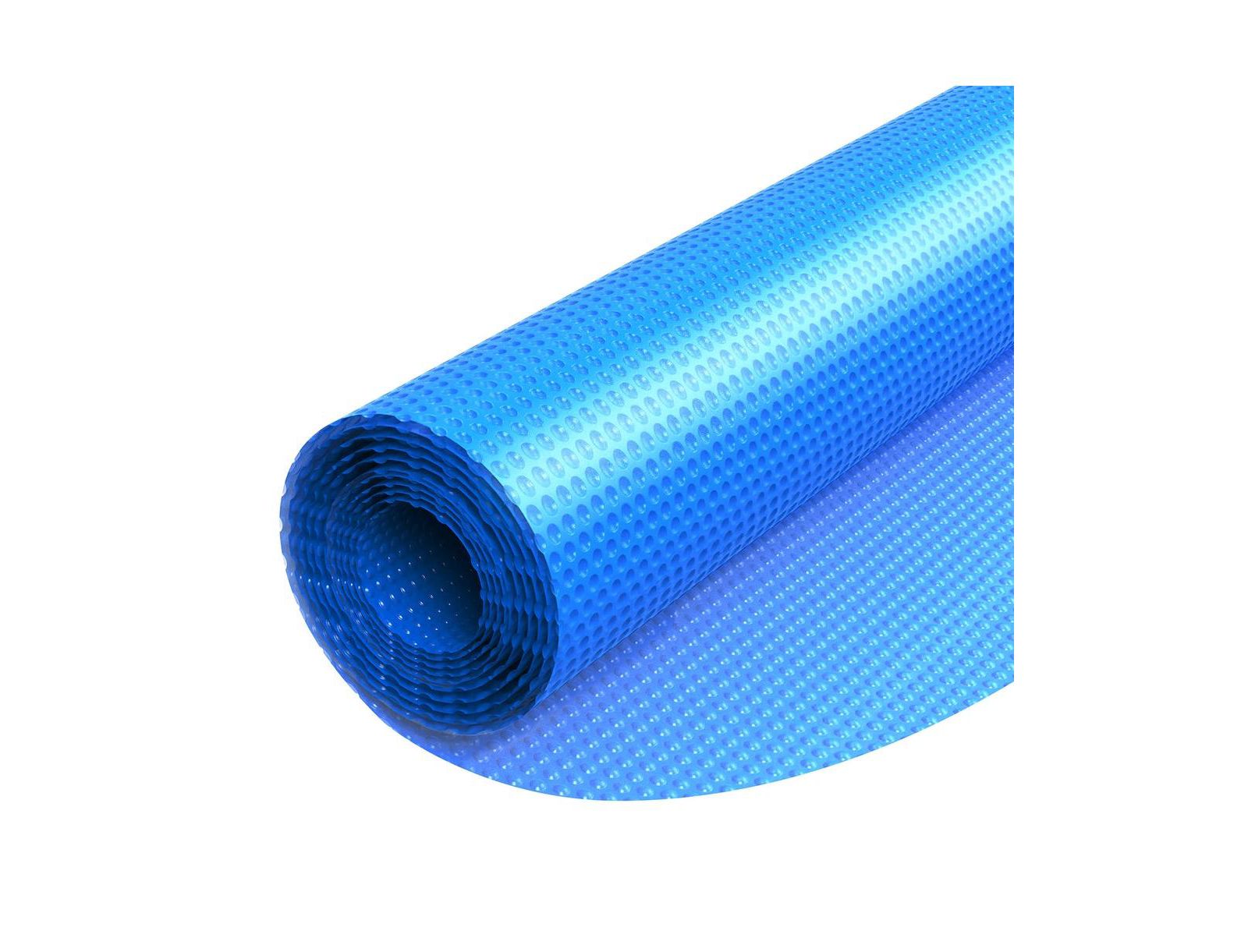 SUGIFT Solar Pool Cover 33 feet Round Pool Bubble Cover 8 Mil Pools Solar Blanket with Bubble and PE
