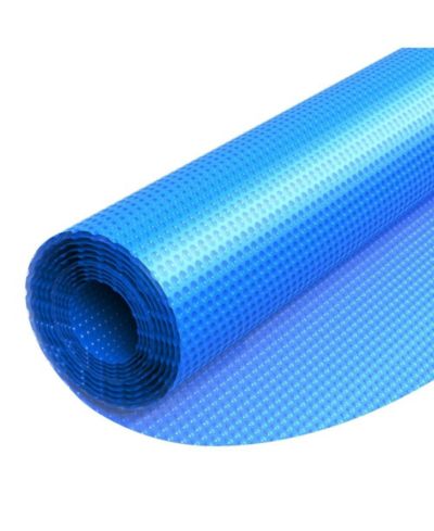 SUGIFT Solar Pool Cover 33 feet Round Pool Bubble Cover 8 Mil Pools Solar Blanket with Bubble and PE