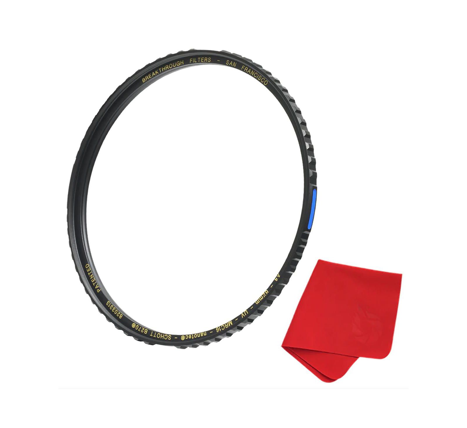 Breakthrough Photography 82mm X4 Nanotec Coating UV Traction Filter for 82mm Lenses