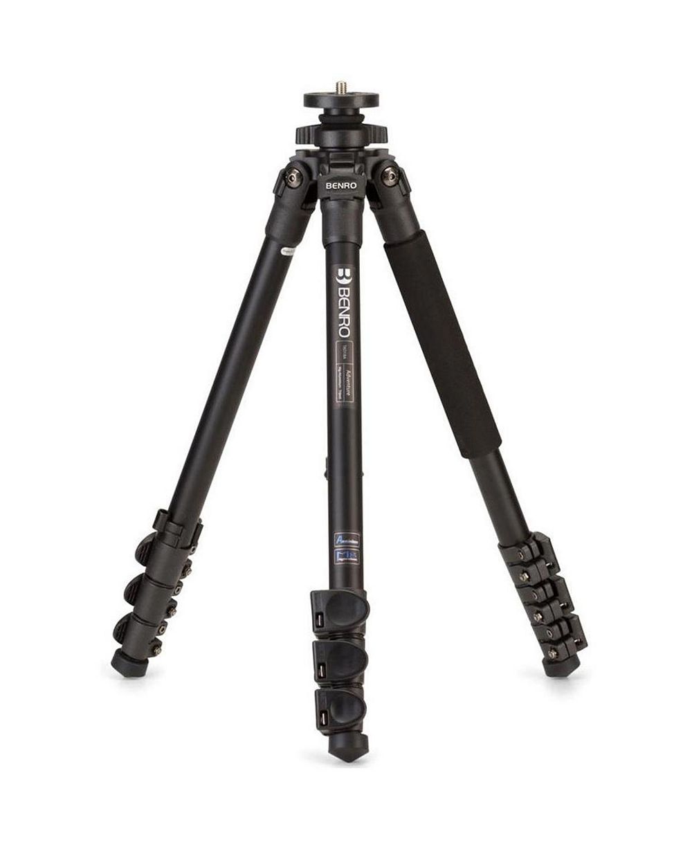 Benro TAD18A Series 1 4-Section Adventure Aluminum Tripod, Flip Lock