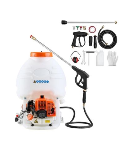 SUGIFT бензиновый ранцевый опрыскиватель 26.5CC 0.9HP с баком 5 Gallon