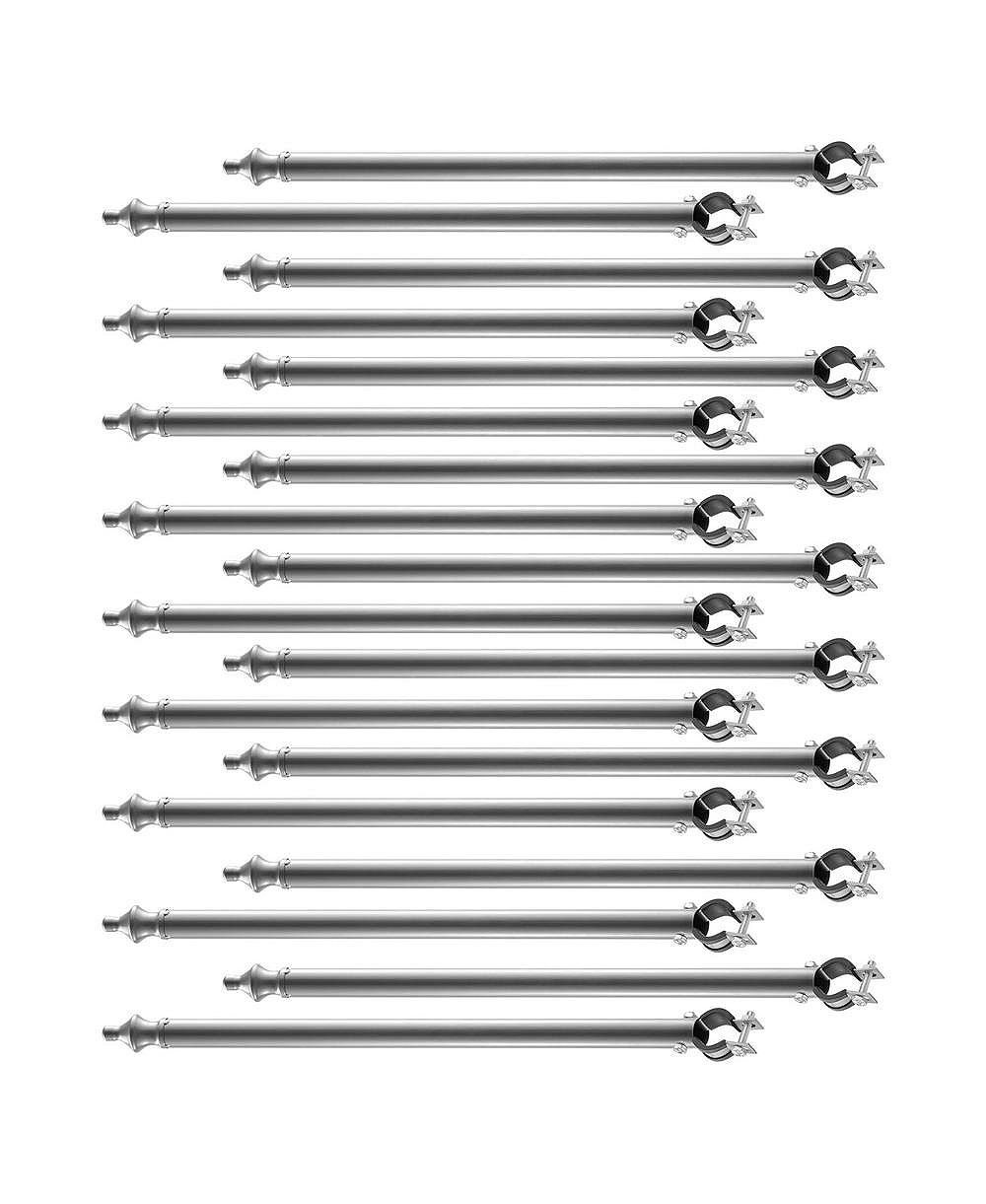 Удлинители забора SUGIFT Chain Link Fence 18 Packs 27.4" Extension Height