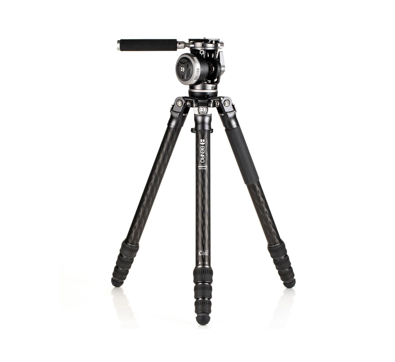 Benro Mammoth TMTH44C 4-Section CF Tripod with WH15 2-Way Fluid Head