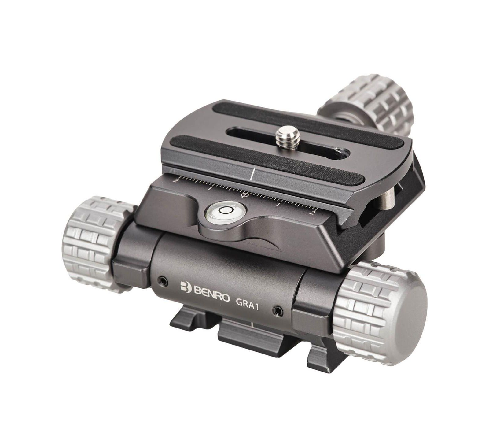 Benro GRA1 Geared 360 Degree Pan Rotation Adapter with Quick Release Arca-Style Base
