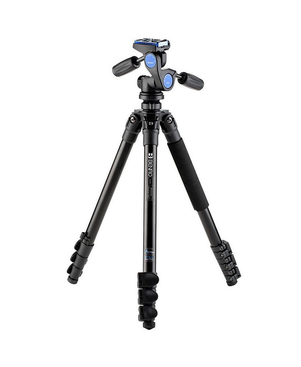 Benro Adventure 4-Section Aluminum Tripod with HD2A 3-Way Pan/Tilt Head