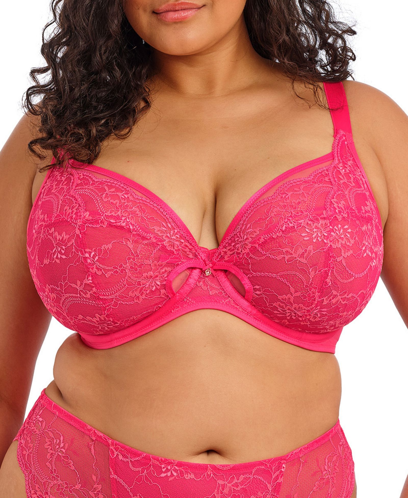 Elomi Plus Size Darcie Underwire Plunge Bra