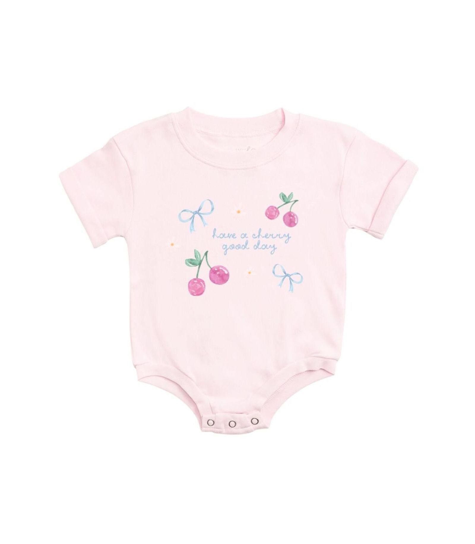 Ромпер Sweet Wink Baby Girls Cherry Good Day Short Sleeve