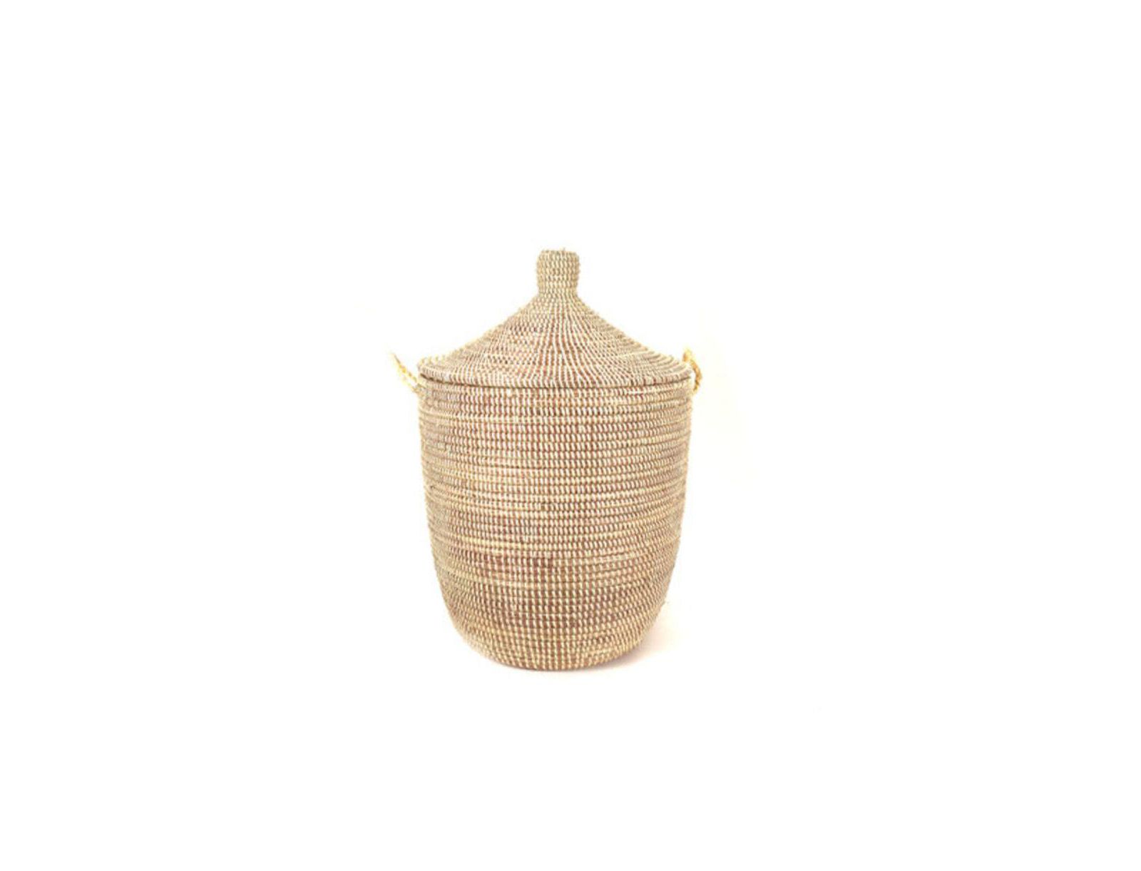 Mbare, Dou Lid Storage Basket Monochrome