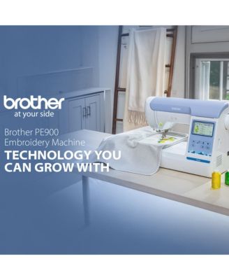 Brother Elite PE900 большая вышивальная машина с беспроводным LAN набором (5 предметов)