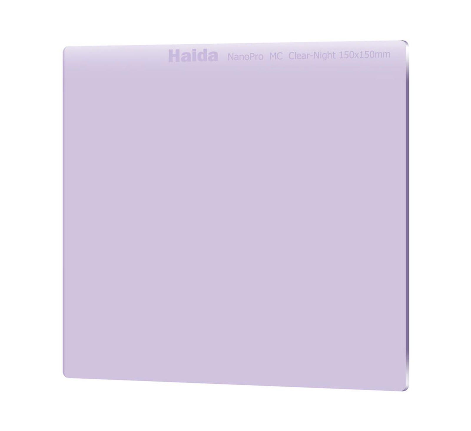 Haida NanoPro Mc Optical Glass Clear-Night Filter, 150 x 150mm for Haida 150 Series