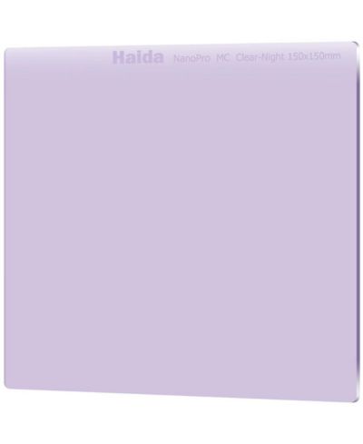 Haida NanoPro Mc Optical Glass Clear-Night Filter, 150 x 150mm for Haida 150 Series